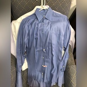 Pronto Uomo men’s dress shirt, blue